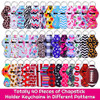 Shynek Chapstick Holder Keychain 40Pcs Lip Balm Holder Keychain Set Neoprene Multicolor Women Portable