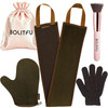 4 Pack Self Tanning Mitt Applicator Kit Reusable And Washable Brown