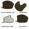 4 Pack Self Tanning Mitt Applicator Kit Reusable And Washable Brown
