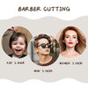 3 Pieces Men Barber Comb Set Taper Hair Cutting Flat Top Clipper Flattop Barberology Heat Resistant Fiber Comb For Men Women