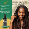Lion Locs Rosewater Spray For Dreadlocks And Skin Moisturizing Vegan Mist