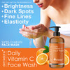 Vitamin C Face Wash With Retinol Daily Cleanser 8 Fl Oz 240 Ml