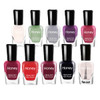Tophany Non Toxic Easy Peel Off Fast Dry Nail Polish Set For Pack Eco Friendly And Organic Water Based Nail Polish For Women And Teens 10