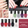 Tophany Non Toxic Easy Peel Off Fast Dry Nail Polish Set For Pack Eco Friendly And Organic Water Based Nail Polish For Women And Teens 10
