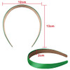 Duufin 22 Pcs Satin Headbands For Girls Women 2Cm 0.79 Inch Plain Headband