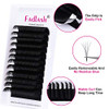 Fadlash Volume Lash Extensions D Curl 15 20Mm Self Fanning Lashes 0.03Mm Easy Fan Eyelash Extensions Mixed Tray Rapid Blooming Lashes 0.03 D