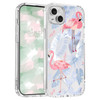 LuminousGuard for iPhone 16 Pro Max Case, Compatible with MagSafe, Cute Flamingo Leaves Magnetic Phone Case, Clear Soft Slim Fit Shockproof Protectiv