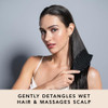 The Hair Edit Detangle And Massage Brush For Wet And Dry Hair