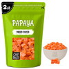 Oh Nuts Dried Papaya Diced Fruit Less Sugar Added Dehydrated Bites 2 Lb