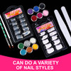 Acrylic Nail Kit For Beginners With Everything Home Diy Salon Starter Set