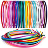 Willbond 24 Pcs Skinny Headbands For Women 5Mm Thin Satin Hair Bands