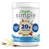 Orgain Organic Simple 20G Vegan Protein Powder Vanilla 1.25Lb