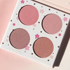 Beauty Bakerie Powder Blush Makeup Palette For Face And Cheeks 4 Highlight
