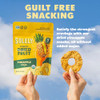 Solely Organic Dried Pineapple Rings 3.5 Oz Resealable Bags Pack Of 6 Real Fresh Fruit 1 Ingredient Healthy Snacks For Adults And Kids Non