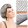Willbond 4 Pcstriangle Hair Net For Rollers Cotton Mesh Sleeping Cap