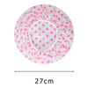 Shower Cap 3 Pcs Waterproof Reusable Shower Caps Bath Hair Hat