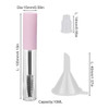 Gther 10Pcs 10Ml Empty Mascara Tube Bottle With Eyelash Wand Rubber Inserts And Funnels Set For Castor Oil Growth Oil Diy Cream Container