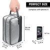Wandf Travel Toiletry Bag For Men Small Dopp Kit For Toiletries