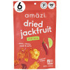 Amäzi Foods Chili Lime Dried Jackfruit 6 Pack All Natural Snacks Gluten Free Healthy Dried Fruit Snacks