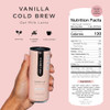 Pop And Bottle Oat Milk Lattes Vanilla 8 Fl Oz 12 Pack