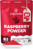 Jungle Powders Raspberry Powder 3.5 Ounce Bag Made From Freeze Dried Whole Raspberries Natural Flavoring For Baking Frosting Drinks And