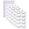 Fenshine 20 Paris Practice Eyelashes For Lash Extensions Supplies Training Lashes Self Adhesive Practice Lashes For Training Eyelash