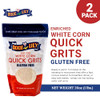 Dixie Lily White Corn Quick Grits Enriched Corn Grits 20 Oz 2 Pack