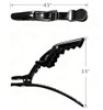 Hh And Ll 12Pcs Hair Clips For Styling Wide Teeth And Double Hinged Design Alligator Sectioning Clips Of Professional Hair Salon Quality