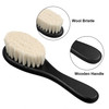 Shappy 2 Pcs Fade Brush Barber Soft Neck Duster Hair Cutting Black
