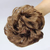2Pcs Messy Hair Bun Hair Piece Scrunchy Extension Blue