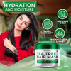 Tea Tree Oil Hair Mask Deep Conditioner Treatment For All Hair Types Intense Hydration Care And Protein Moisture Repair For Women And Men