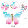 Boao 18 Pieces Glitter Butterfly Hair Clips Trendy Styles