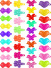 Willbond 100 Pieces Hair Barrettes For Girls Hair Clips Assorted