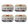Ican Icelandic Wild Cod Liver In Own Oil 4.06 Oz Pack Of 4