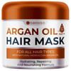 Moroccan Argan Oil Mask Deep Conditioning Moisturizer For Dry Extremely Damaged Hair Hydrating Repair Treatment For Split Ends With Collagen