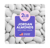 Cambie Jordan Almonds Bright White Candy Almond Premium Roasted Almonds With A Sweet Sugar Coating For Weddings Parties And Holidays 2 Lb