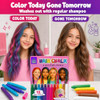 Hair Chalk For Girls 12 Temporary Hair Dye Washable Chalk Pens For Kids
