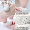 Pumice Stone Natural Made In Japan Ergonomic Shape Extra Fine Texture Hard And Cracked Skin Callus Remover For Men Women Kids And Gifts.