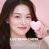 Lilybyred Luv Beam Cheek Korean Heart Shaped Powder Blush Soft Matte Finish With A Hint Of Shimmer Blendable And Buildable Lightweight And