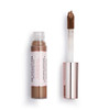 Makeup Revolution Conceal And Hydrate Concealer Full Coverage And Matte Finish C14 For Dark Skin Tones Vegan And Cruelty Free 0.7 Fl Oz