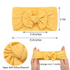 Bbgifts 20Pcs Baby Girls Headbands Soft Nylon Newborns Headbands 4.5Inch Hair Bows Elastic Hairbands Hair Accessories For Newborns Infants