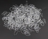 Sowaka 300 Pcs Clear Rubber Bands Elastic Mini Hair Ties For Kids And Adults Perfect For Ponytail Braids Parties And Everyday Use