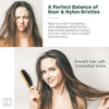 Natural Boar Bristle Hair Brush For Women Men Kids Dry And Wet Detangling Hair Brush Gently Enhances Shine Smooths Frizz And Prevents