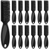Patelai 12 Pcs Nail Clipper Brush For Barber Fade Black