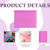 10 Pcs Hair Volume Hair Pad Bangs Patch Hair Styling Clips For Sectioning And Lifting Reusable Hair Accessories For Women And Men Black Pink