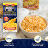 Muscle Mac High Protein Macaroni And Cheese Dinner With Real Cheese 20G Of Protein 6.75 Oz Pack Of 10