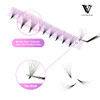 Eyelash Extensions 3D 4D 5D 6D 8D 9D 10D Thickness 0.07 Per 0.1 C D Curl Eyelashes Middle Stem Premade Fans Russian Volume Lash Extensions
