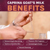 Caprina Fragrance Free Goat Milk Bar Soap Sensitive Skin 3.2 Oz 6 Pack