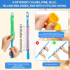 Willbond 28 Pieces Heatless Curlers No Heat Spiral Curls Hair Curlers Styling Kit With 2 Pieces Styling Hooks For Most Kinds Of Hairstyles