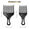 2 Pieces Hair Pick Curly Hair Afro Pick Comb